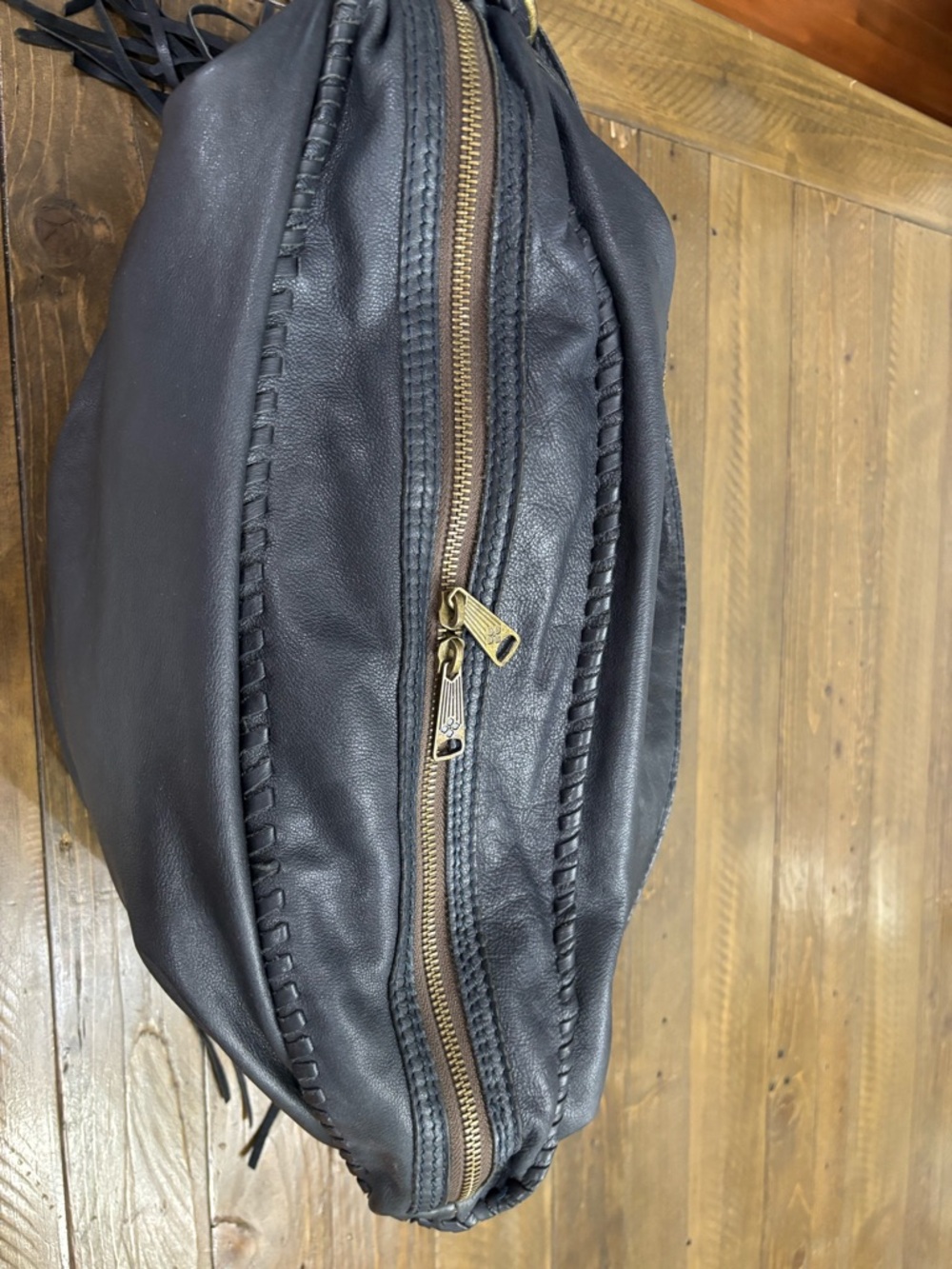 Patricia Nash Vincenzo Slouchy Hobo Bag with Fringe - Picture 7 of 13